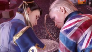 Chun-Li vs Cammy Loser Pick Up The Tab?Chinese translation? - ﻿3D animation on Crohasit